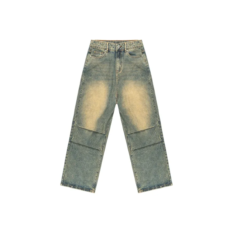 XINYINSU Jeans Unisex Dark Blue-0