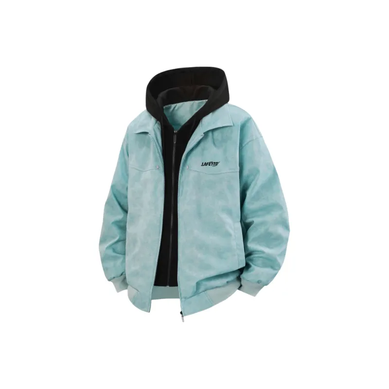 Lafetto Jackets Coats Unisex Cyan Blue-1