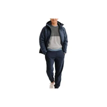 UNIQLO Knitted Sweatpants Unisex Navy Blue