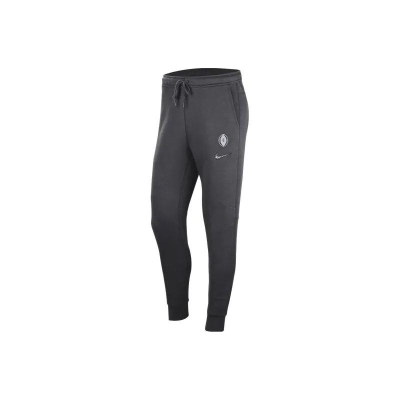 Nike College Football Playoff Tech Fleece Knitted Sports Pants Men's Anthracite-0