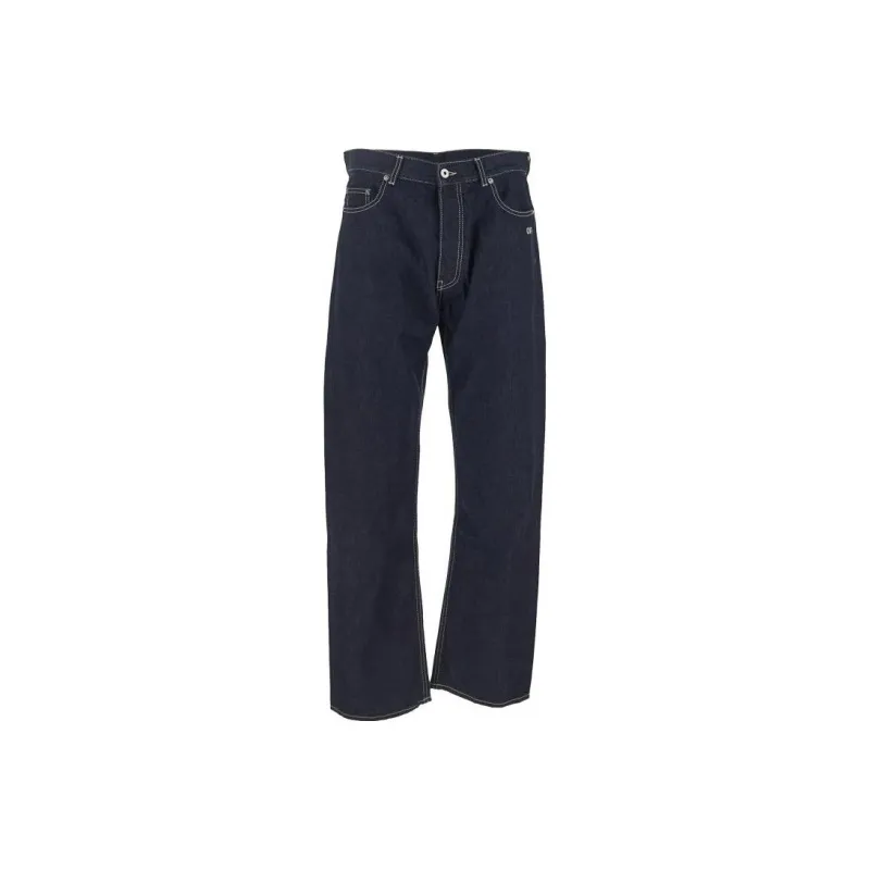 OFF WHITE Mid Rise Straight Leg Jeans-0