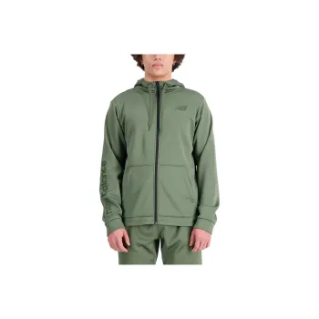 New Balance Jackets & Coats Men Dark Olive Green