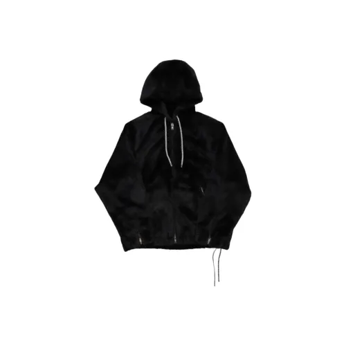 Mastermind JAPAN Faux Fur Hooded Jacket