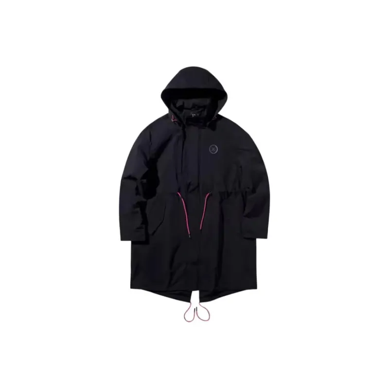 LINING Trench Coats Men Black-0