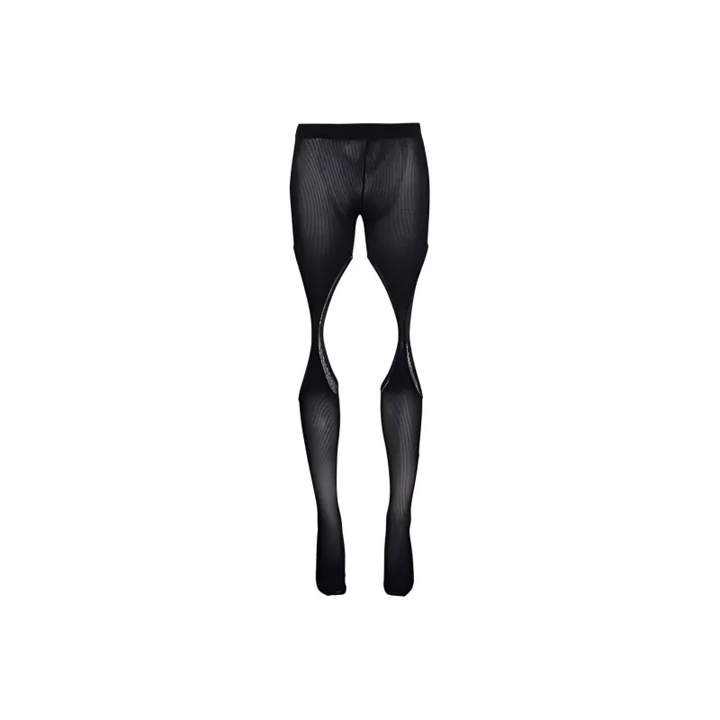 DION LEE Hosiery Mesh Leggings-0