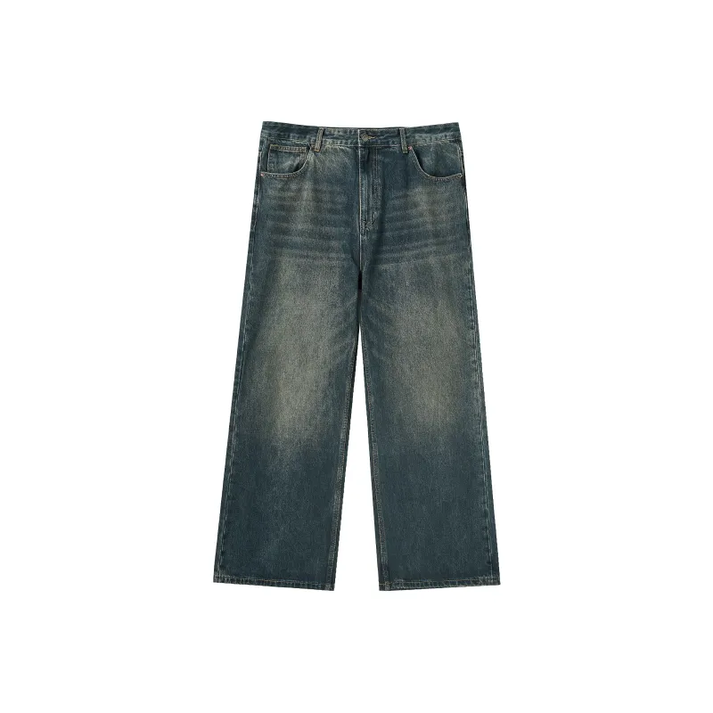 JHYQ Jeans Unisex Blue-0