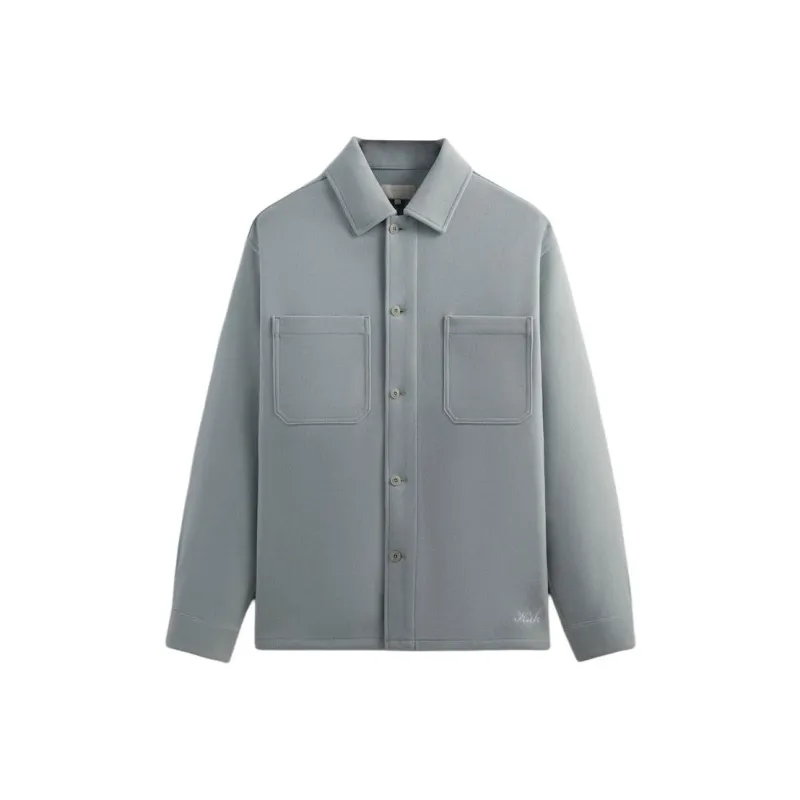 KITH Felted Jersey Ace Buttondown-0