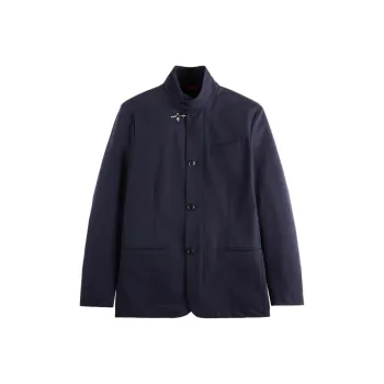 FAY Jackets Men Blue