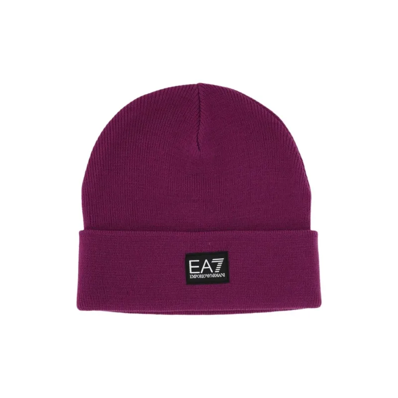 EMPORIO ARMANI Acrylic Beanies Kids' Purple-0