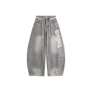 Pirkadat Jeans Unisex Gray