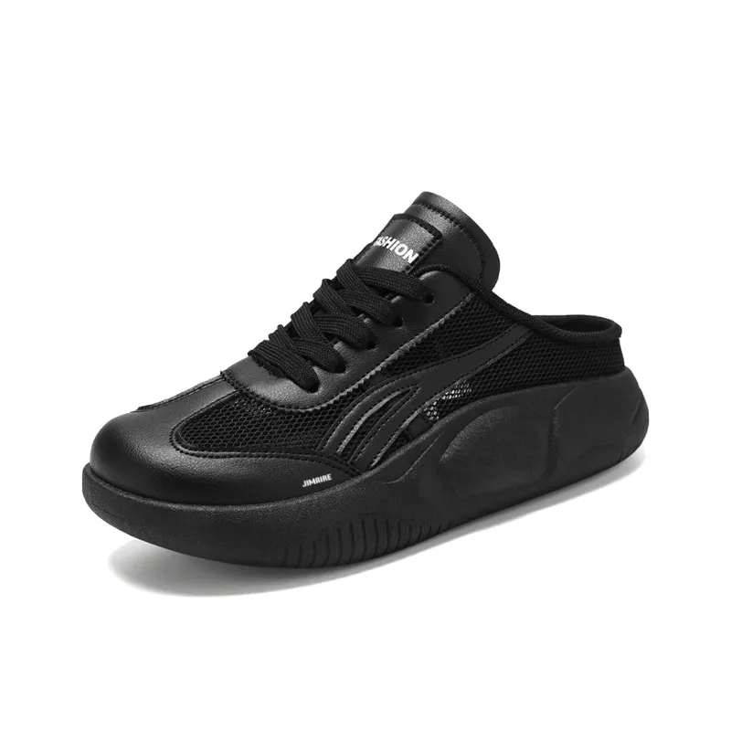 King Jinmai Rubber Sole Slip Resistant Abrasion Resistant Closed Toe Slippers Women's-10