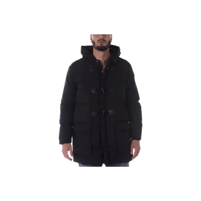 ARMANI JEANS Down Jacket Men's Black-0