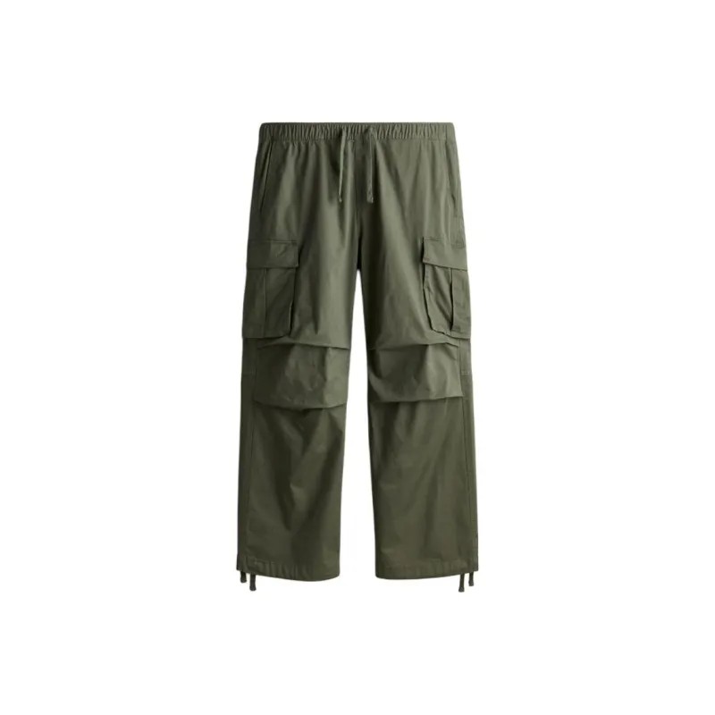 H&M Cargo Pants Men's Khaki Green-0