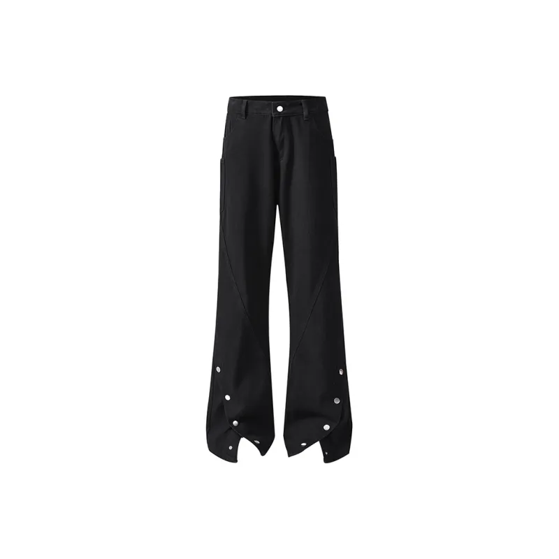 SONGS ALONG Jeans Unisex Black-0