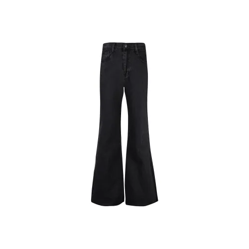 ALPINE PRO Jeans Unisex Black