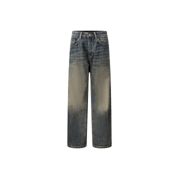 Jeep Fashion Sports Collection Jeans Unisex Haze Blue