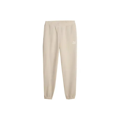 PUMA Knitted Sweatpants Unisex Beige