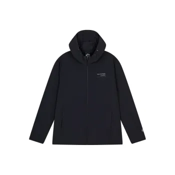 361° Trench Coat Men's Super Black
