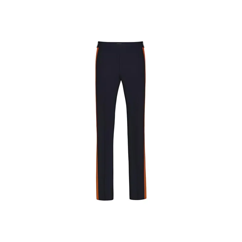 Valentino SS20 Casual Pants Men's Marine Blue-0