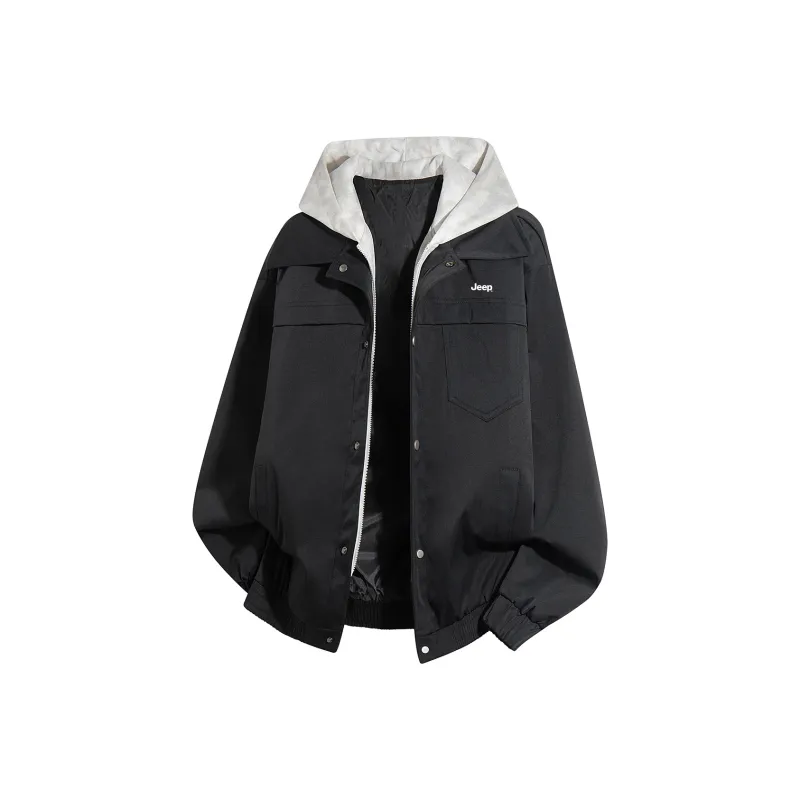 Jeep Black Knight Series Jackets Coats Unisex-0
