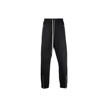 RICK OWENS Tecuatl Drop crotch Track Pants