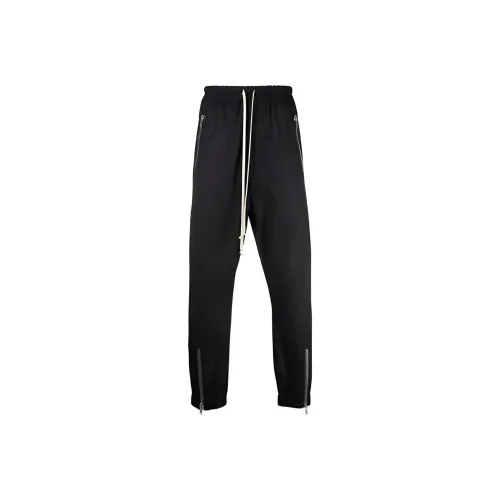 RICK OWENS Tecuatl Drop crotch Track Pants