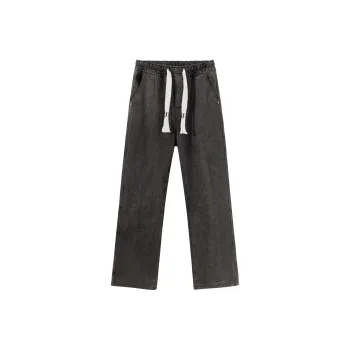 XINYINSU Jeans Unisex Black Gray Color