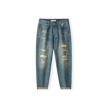 HALEBOSS Jeans Men Blue