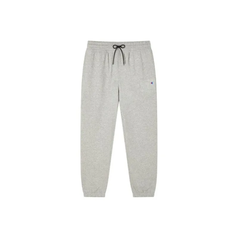 Champion Knitted Sweatpants Unisex Light Gray-0