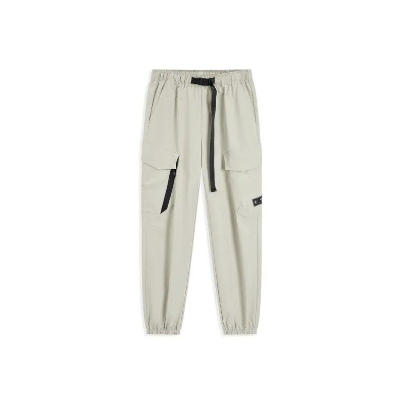 XTEP Cargo Pants Men's Frost Gray-0