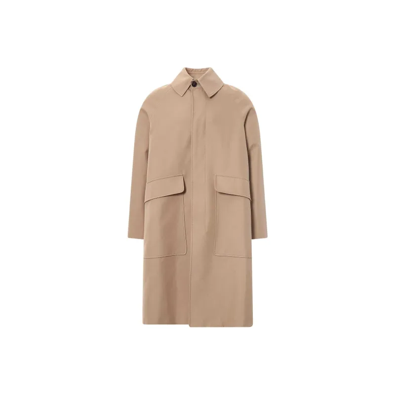 PT Pantaloni Torino Trench Coat Men's Light Umber-0