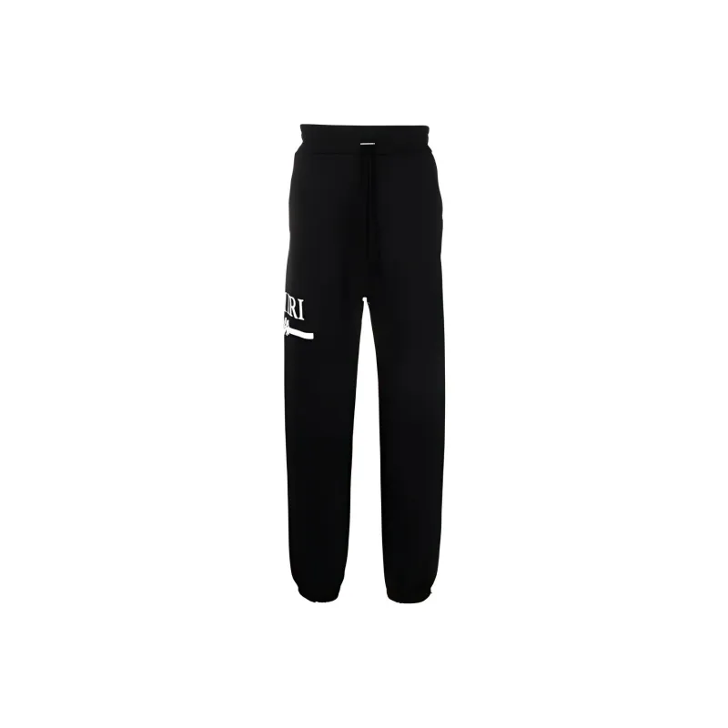 AMIRI Logo-print Cotton Track Pants-0