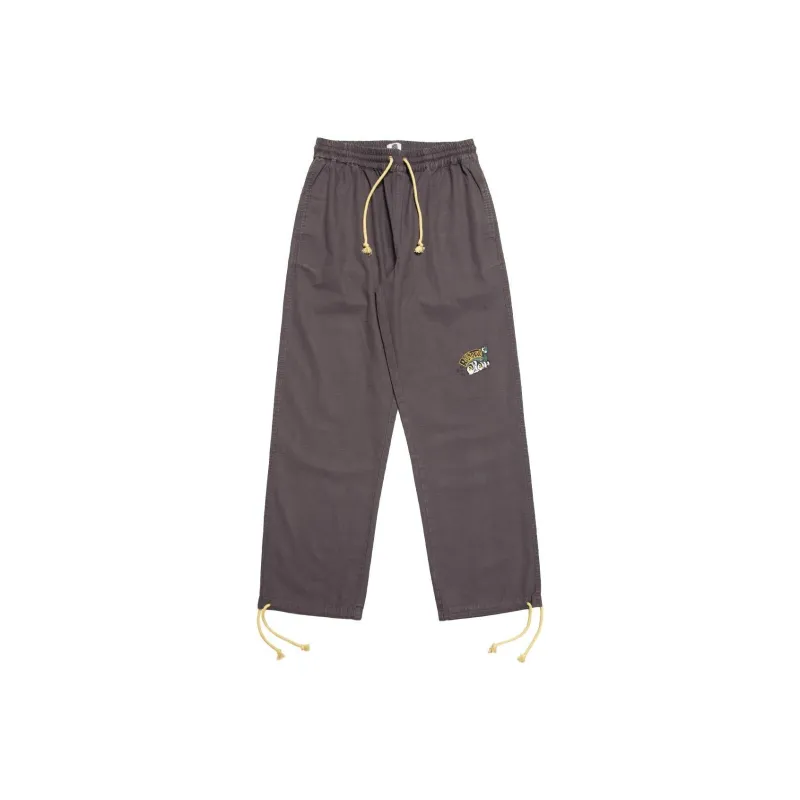 Round Two Knitted Sweatpants Men Gray-0