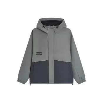 XTEP Trench Coat Men's Dark Water Green/Earthenware Gray