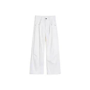 WOLF CODE Jeans Unisex White