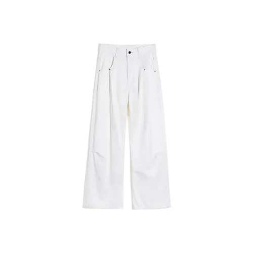 WOLF CODE Jeans Unisex White