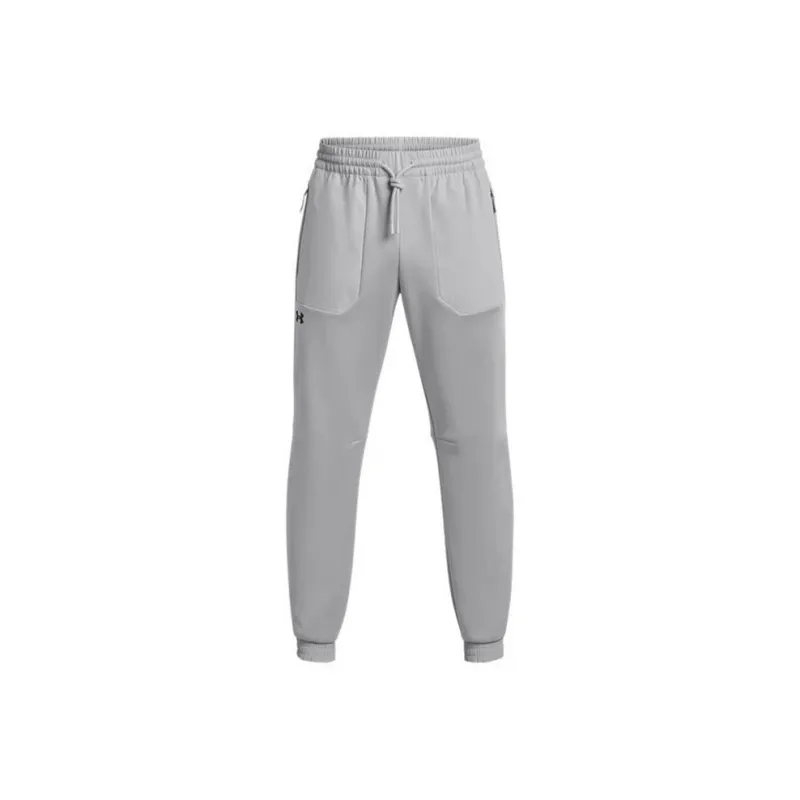 Under Armour Swacket Knitted Sweatpants Men Gray-0