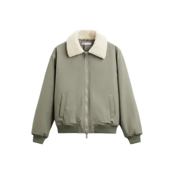 ZARA Jackets & Coats Men's Light Green