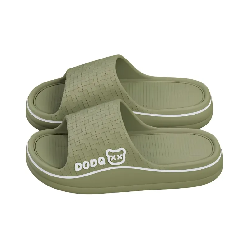 LUNNIFEIYA EVA Indoor All Season All Platform Quiet Squashy And Bouncy Feeling Slip Resistant Home Slippers-0