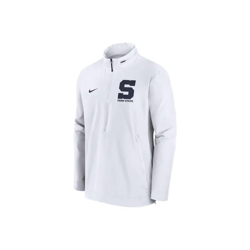 Nike Penn State Nittany Lions Sideline Coach Jackets Coats Men's White-0