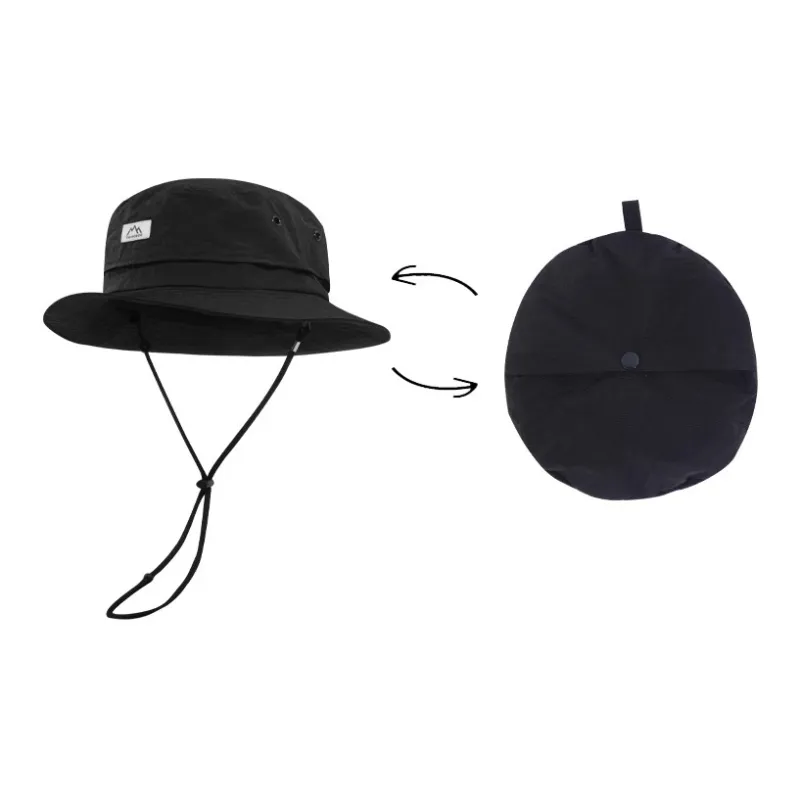THE HOBOO Cotton Bucket Hats Unisex-17