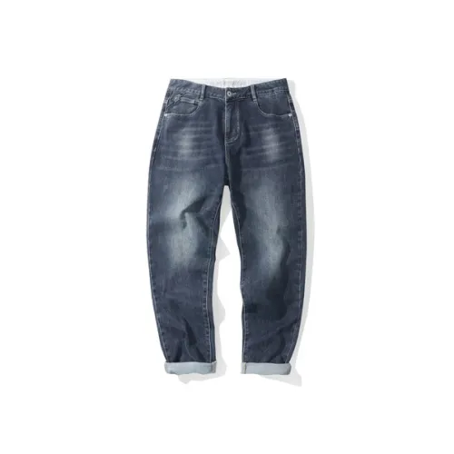HLA JEANS Men Blue Gray Denim Gradient Medium 03