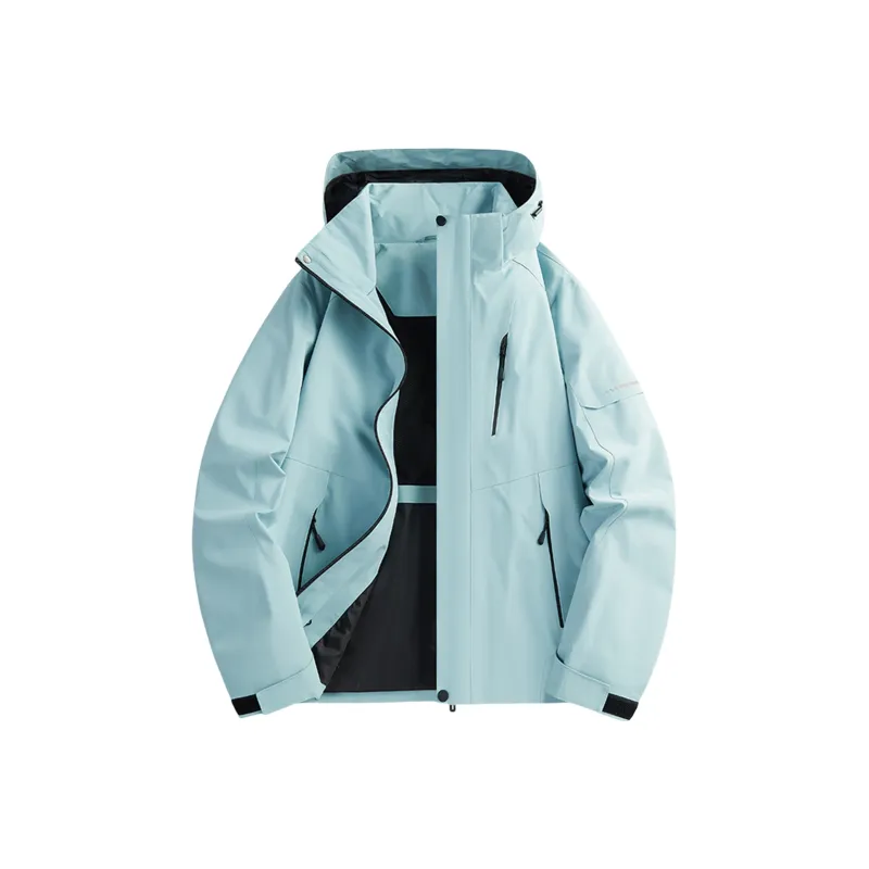Mulinsen Jackets Coats Unisex Ivory White-Fruit Green-1