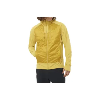 SALOMON ELIXIR HYBRID Jacket Men's Aqua Celadon Green