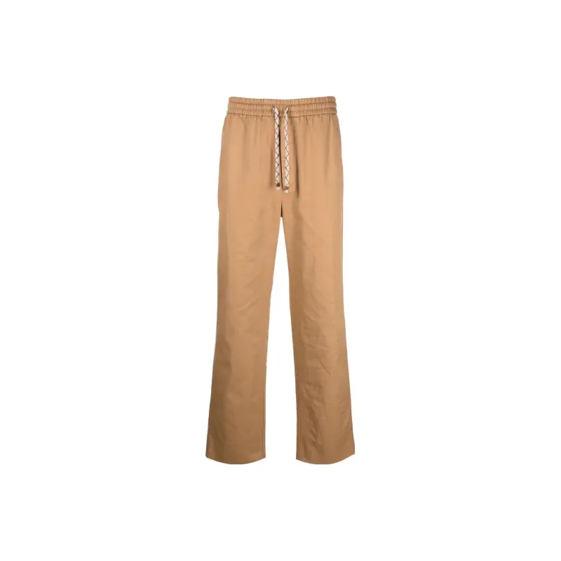 GUCCI Logo Print Drawstring Pants-0