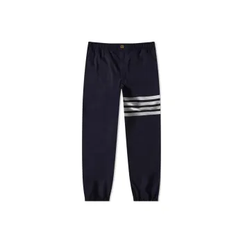 THOM BROWNE 4 Bar Elasticated Ankle Trousers