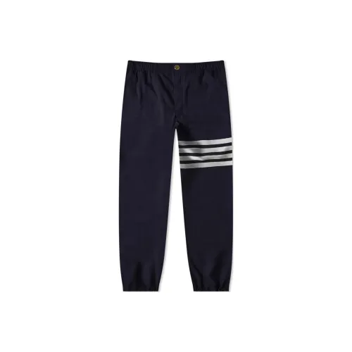 THOM BROWNE 4 Bar Elasticated Ankle Trousers