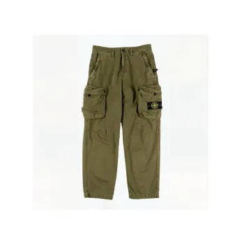 STONE ISLAND Cargo Pants Men's Army Green