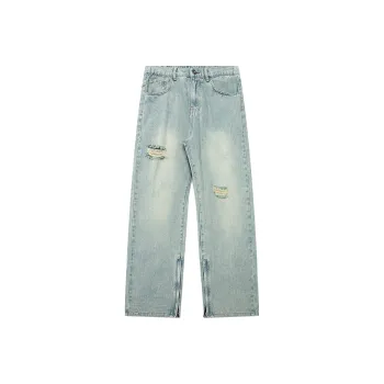 DJ.SPIRIT Jeans Unisex Yellow Mud
