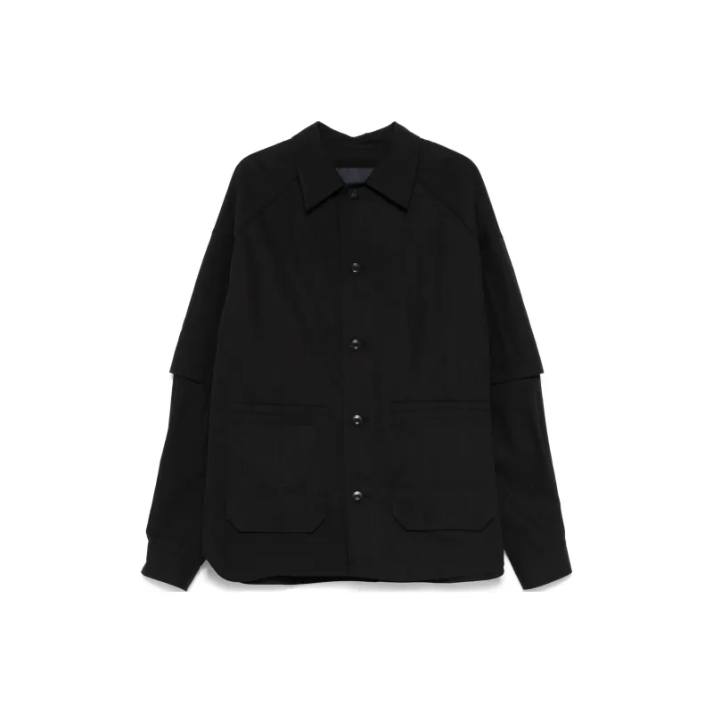 JUUN.J Layered Overshirt-0